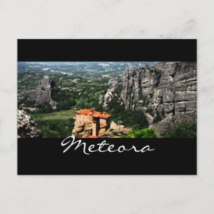 Meteora Greece Postcard