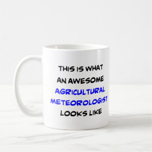 meteorologist agricultural, awesome coffee mug