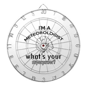 meteorologist design dartboard