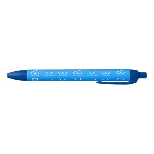 Meteorology Blue Ink Pen