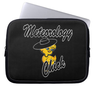Meteorology Chick #4 Laptop Sleeve