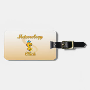 Meteorology Chick Luggage Tag