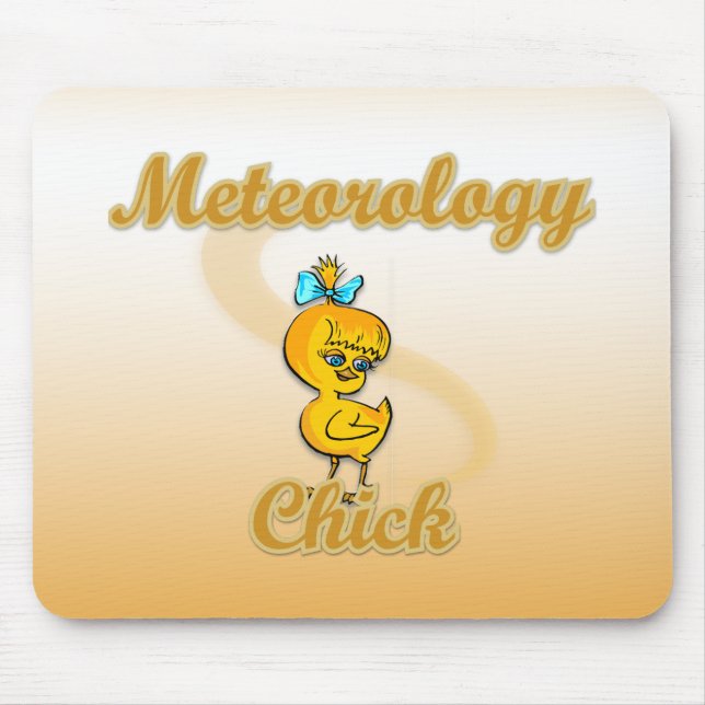 Meteorology Chick Mouse Pad (Front)