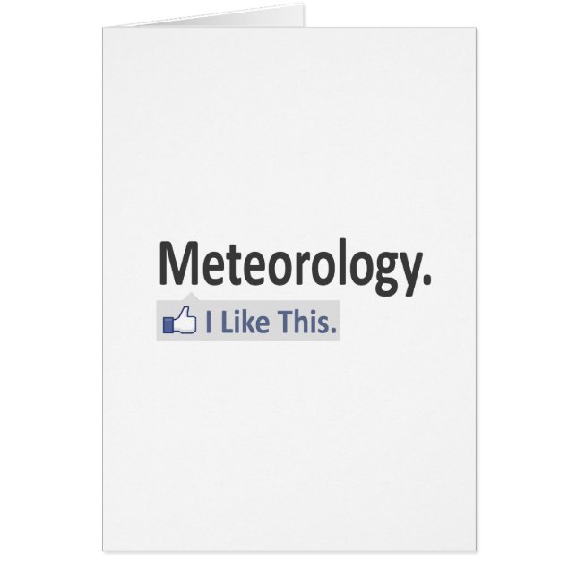 Meteorology...I Like This (Front)
