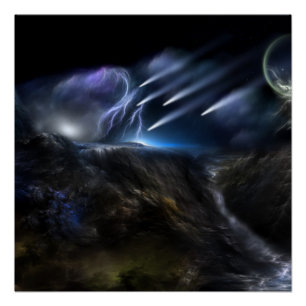 Meteors Poster