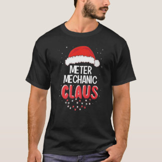 Meter Mechanic Santa Claus Christmas Matching Cost T-Shirt