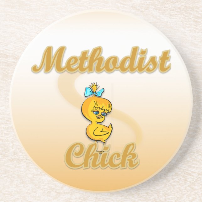 Methodist Chick Coaster (Front)