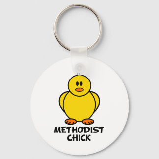 Methodist Chick Key Ring