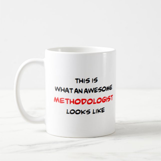 methodologist, awesome coffee mug (Left)