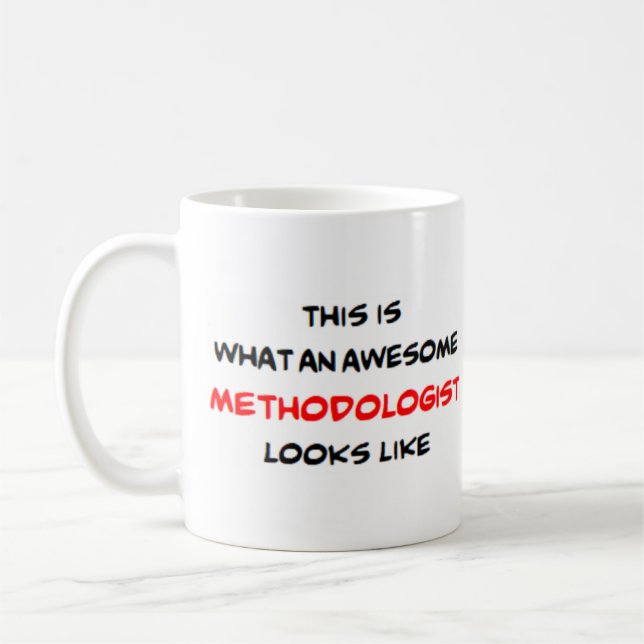 methodologist, awesome coffee mug (Left)