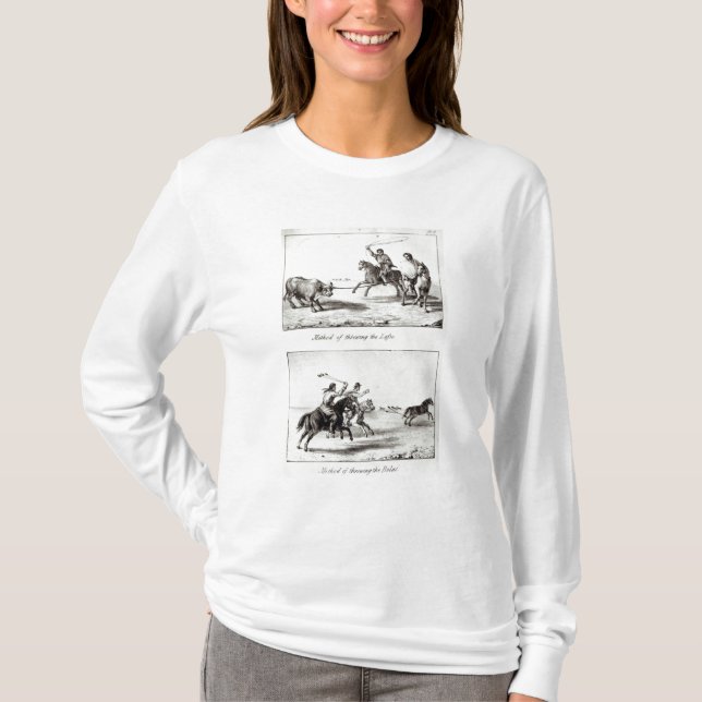 Methods of Throwing the Lasso and the Bolas T-Shirt (Front)