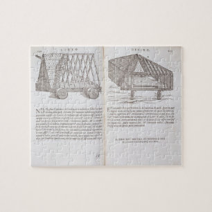 Methods of transporting pre-fabricated roofs to th jigsaw puzzle