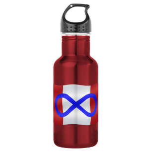 Metis Art Canadian Metis Flag 532 Ml Water Bottle
