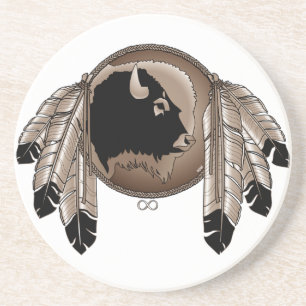 Metis Coasters First Nations Pride Wildlife Gifts