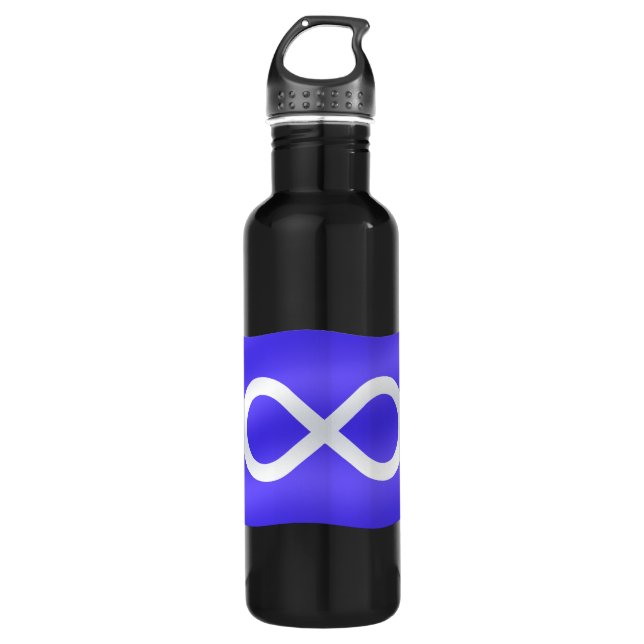 Metis Flag First Nations Flag 710 Ml Water Bottle (Front)