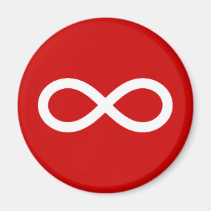 Metis Flag, Métis flag Magnet
