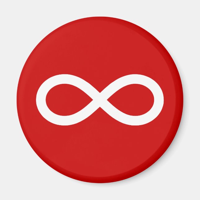 Metis Flag, Métis flag Magnet (Front)