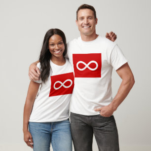 Metis Flag, Métis flag  T-Shirt