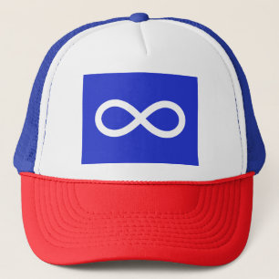 Metis Flag, Métis flag  Trucker Hat