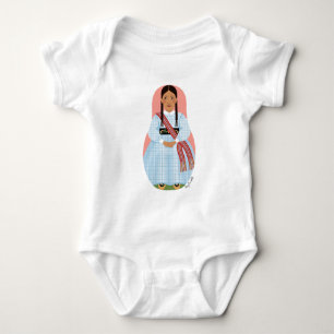 Métis Nation of Canada Matryoshka Baby Bodysuit