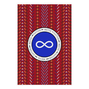 Métis Native Sash Poster