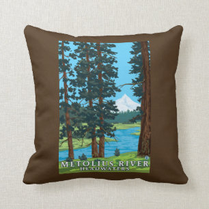 Metolius River Headwaters, Oregon Cushion