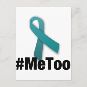 #MeToo Design with Ribbon Postcard