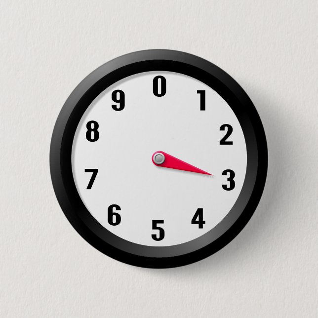 Metre 3 6 cm round badge (Front)