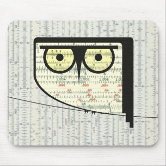Metric Owl Mousepad