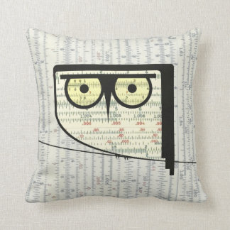 Metric Owl Pillow