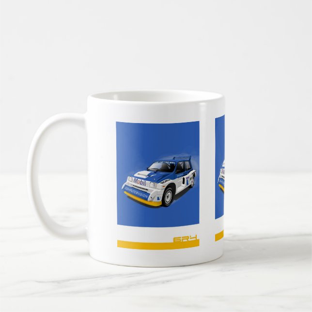 Metro 6R4 Rally Car Mug (Left)