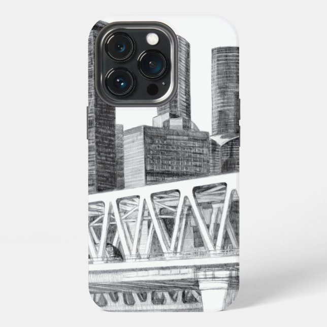 Metro bridge iPhone case (Back)