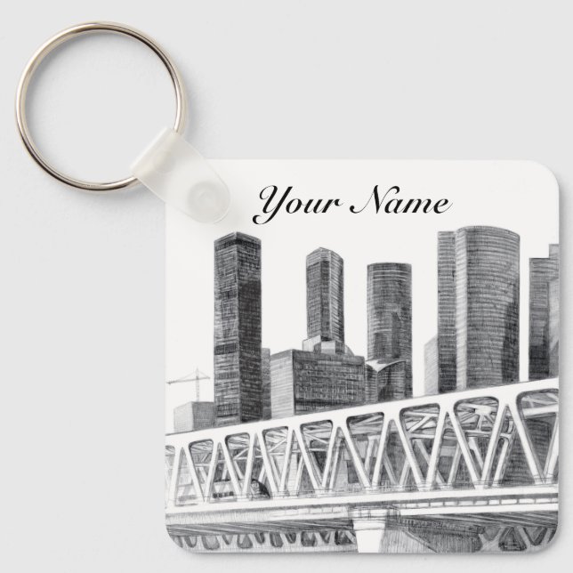 Metro bridge key ring (Front)