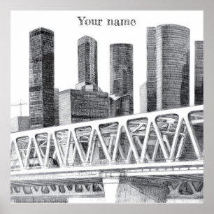 Metro bridge poster