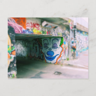 Metro Graffiti - Milano, Italia Postcard