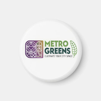 Metro Greens Urban Farming T-Shirt | City Gardener Magnet