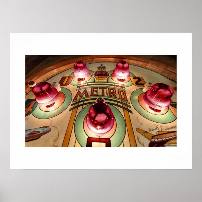 metro pinball poster (Front)