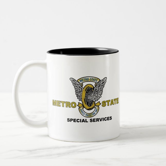 Metro-State Special Services Two-Tone Coffee Mug (Left)