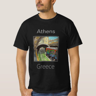 Metro Train Station, Athens, Greece T-Shirt