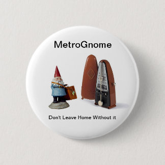 MetroGnome (Button) 6 Cm Round Badge