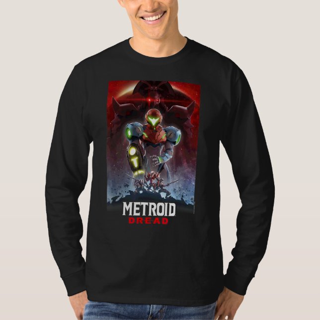 Metroid Dread Galactic Group Gaming Poster T-Shirt (Front)