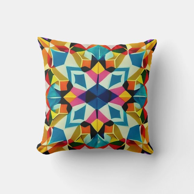 Metroid Square Throw Pillow (Front)