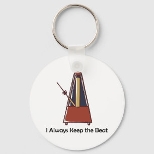 Metronome Key Ring