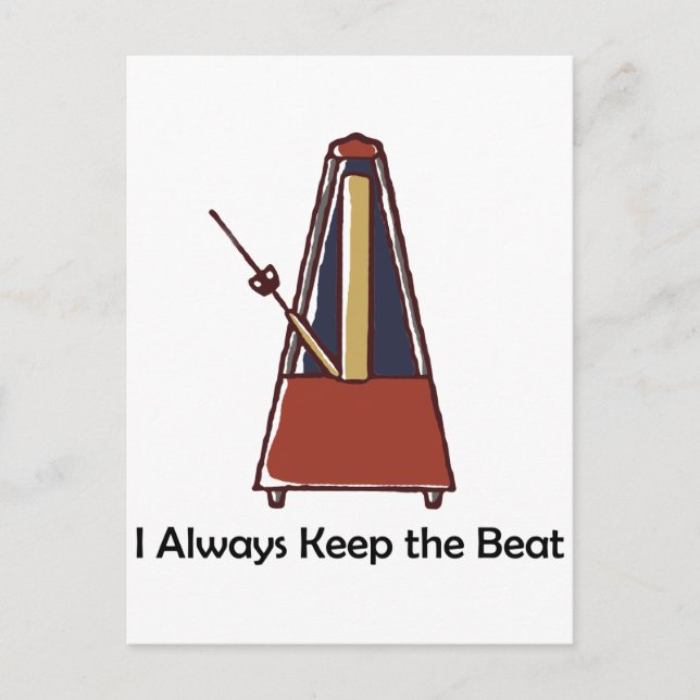 Metronome Postcard (Front)