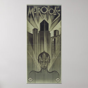 Metropolis 1927 movie poster