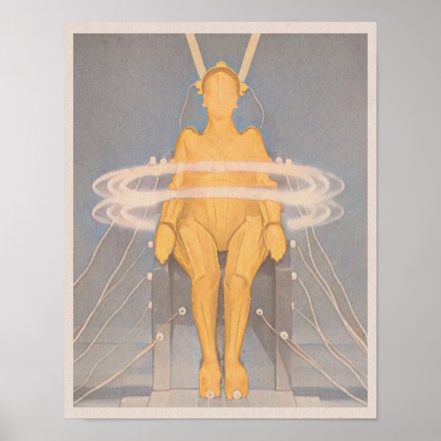 Metropolis (1927) - The Maschinenmensch Art Print (Front)