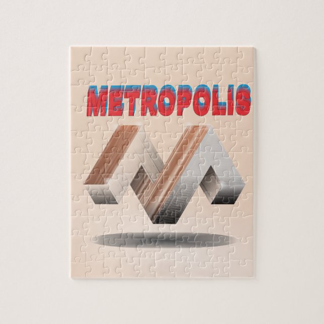 metropolis 1 jigsaw puzzle (Vertical)