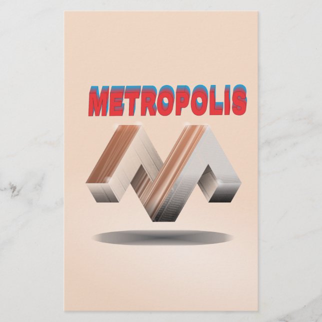 metropolis 1 stationery (Front)