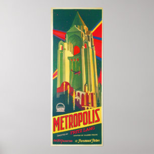Metropolis by Fritz Lang 1927 Old Film Posters