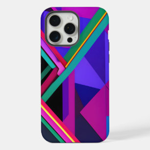 "Metropolis Grid: A Digital Reflection" iPhone 15 Pro Max Case